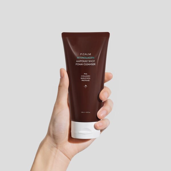 P.Calm Retinolagen Foam Cleanser - غسول رغوي للبشرة بمسام مشدودة - Image 2