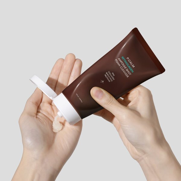 P.Calm Retinolagen Foam Cleanser - غسول رغوي للبشرة بمسام مشدودة - Image 3