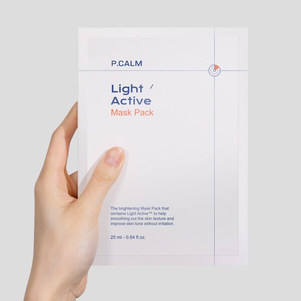 P.Calm Light Active Mask Pack - ماسك لتفتيح البشرة وترطيبها - Image 2